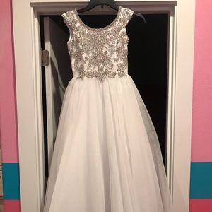 Tiffany, Children’s pageant gown.  Corset back.